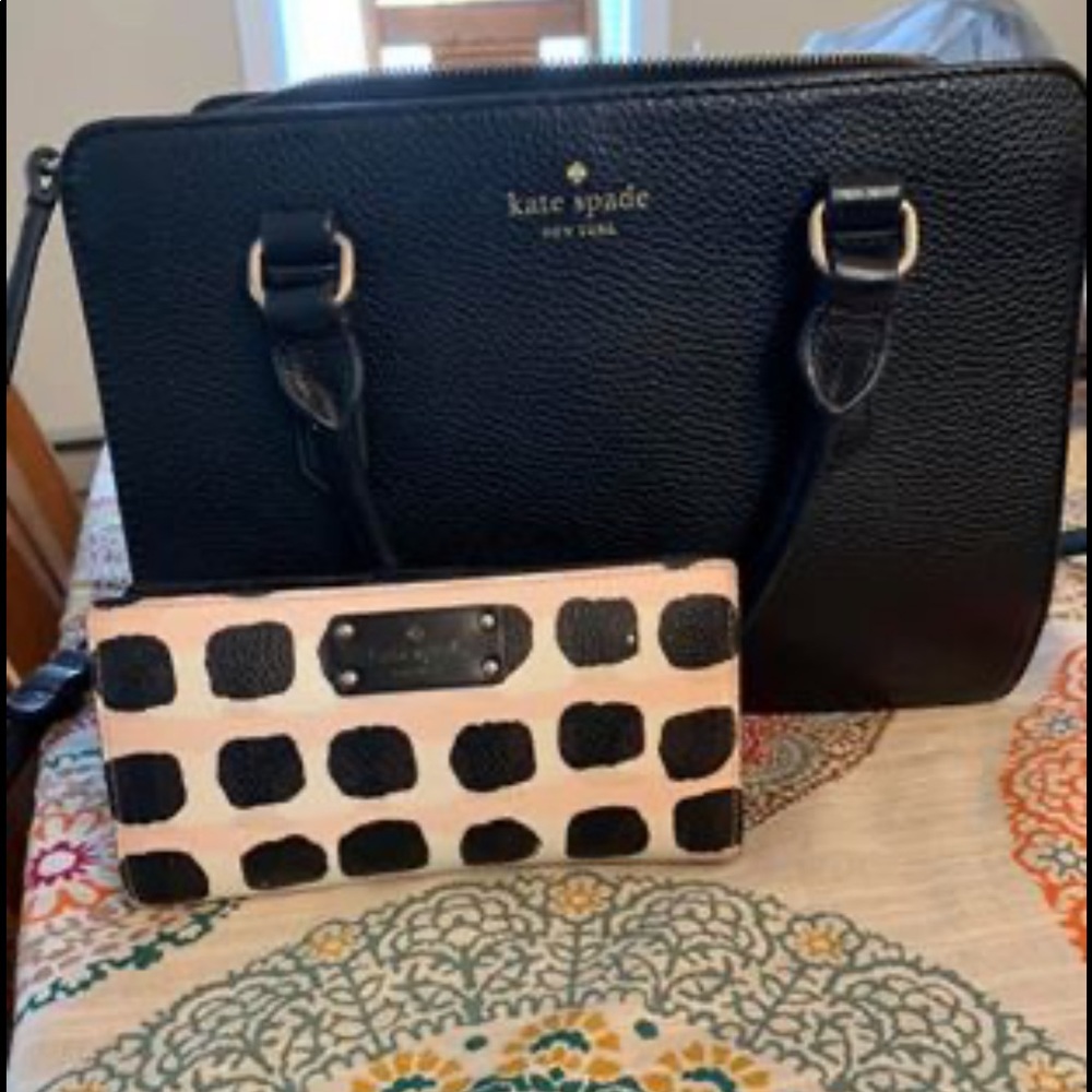 Kate spade purse and matching wallet